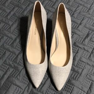 Enzo Angiolini Grey Point Heels
